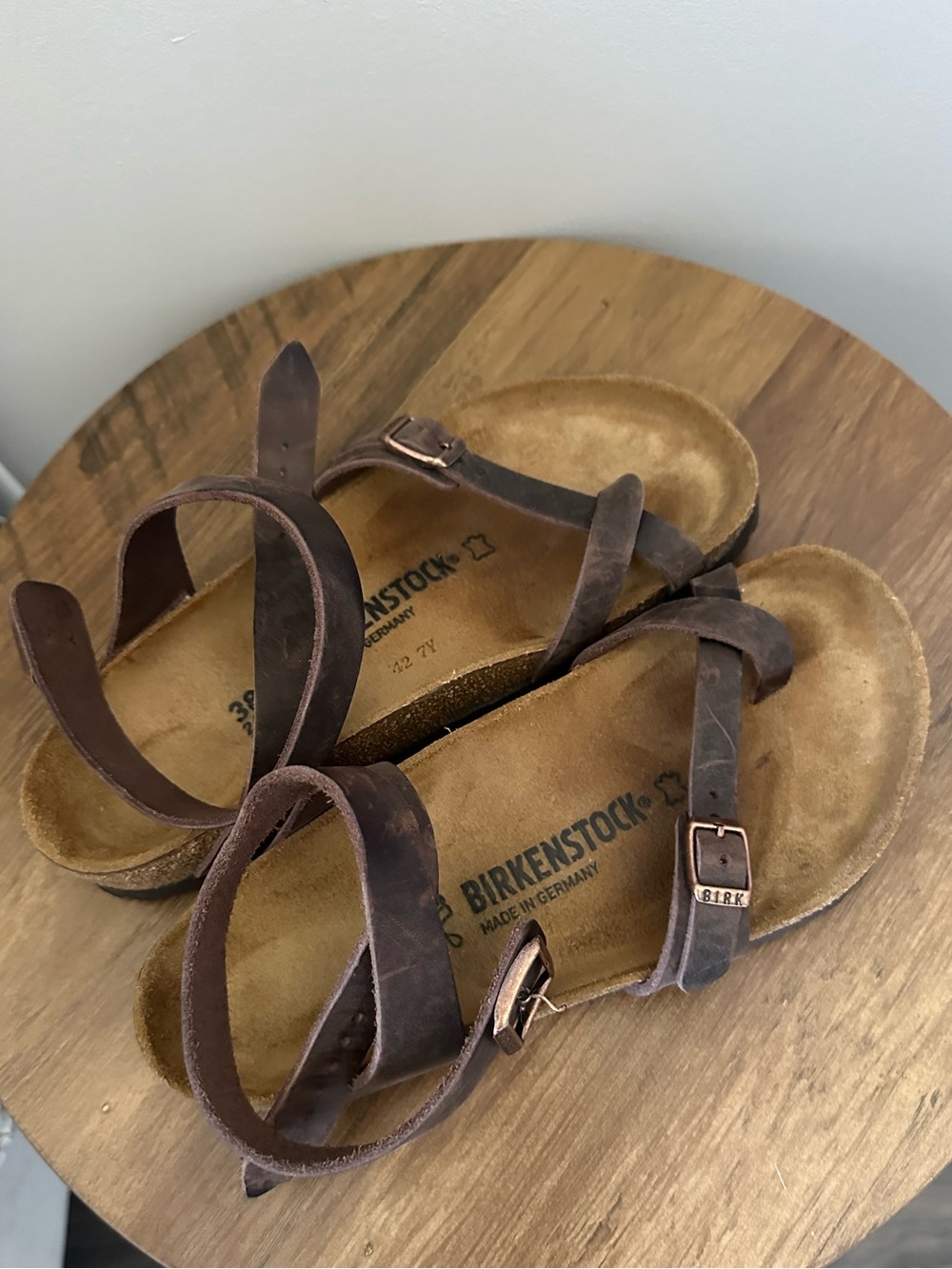 Strappy Birkenstock sandals